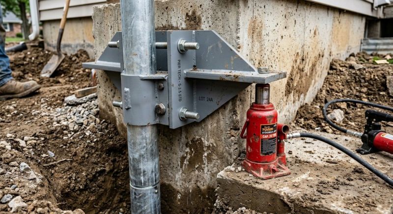 Foundation Pier Leveling