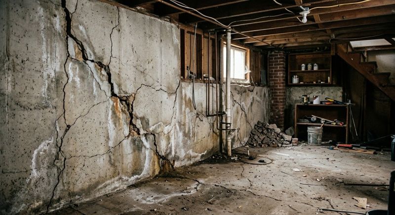 Basement Crack Repair in London, KY