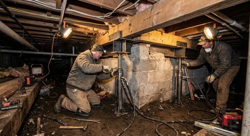 Basement Foundation Repair in Mount Vernon, KY
