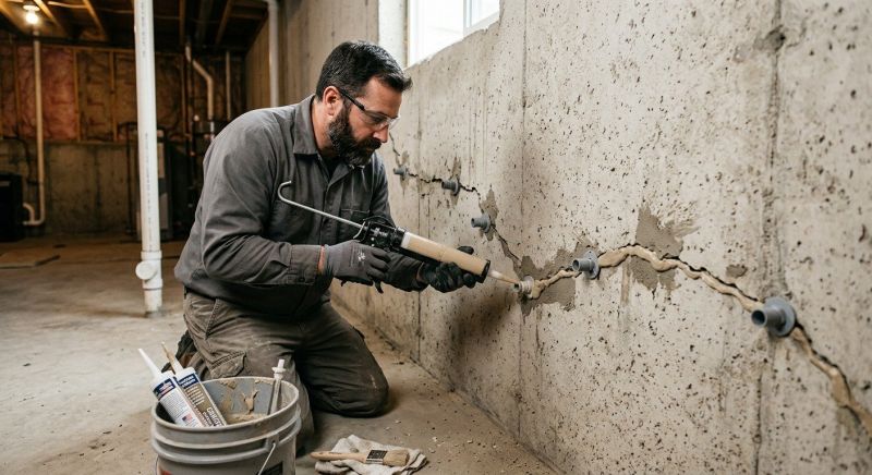 Basement Foundation Repair in Mount Vernon, KY