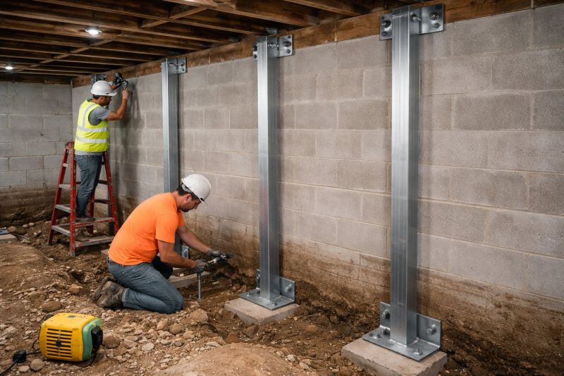 Basement Stabilization in London, KY