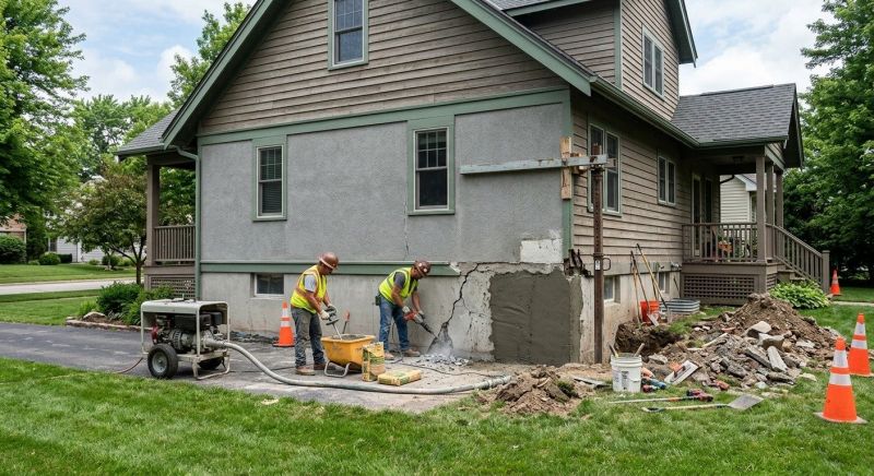 Building Foundation Repair in Barbourville, KY