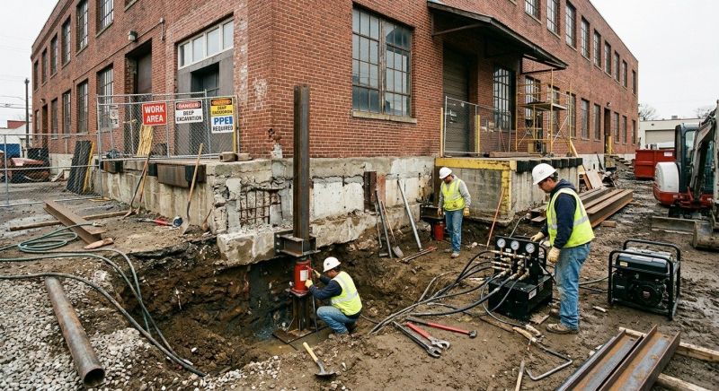 Building Foundation Repair in Corbin, KY