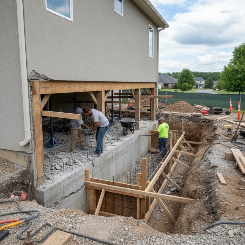 Building Foundation Repair in London, KY