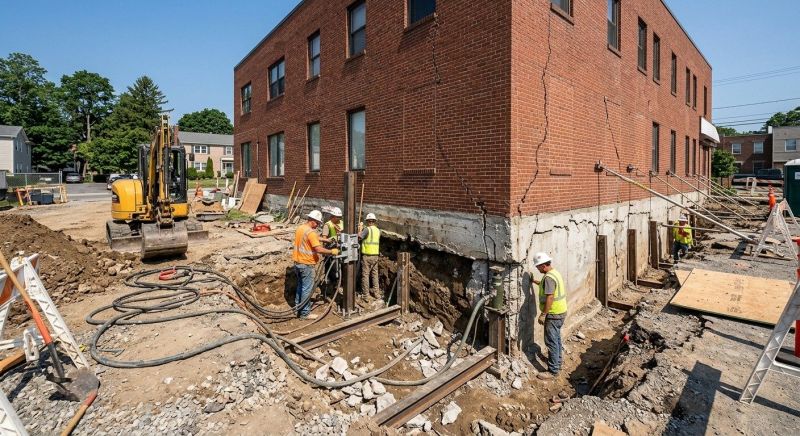 Building Foundation Repair in Manchester, KY