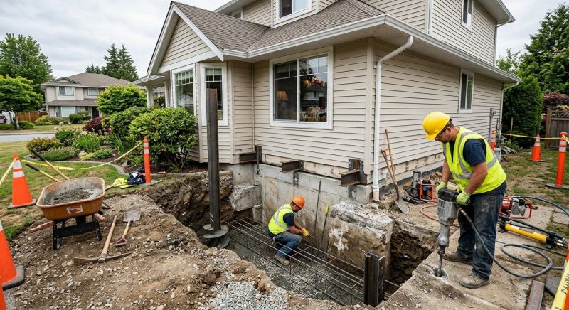 Building Foundation Repair in Mount Vernon, KY