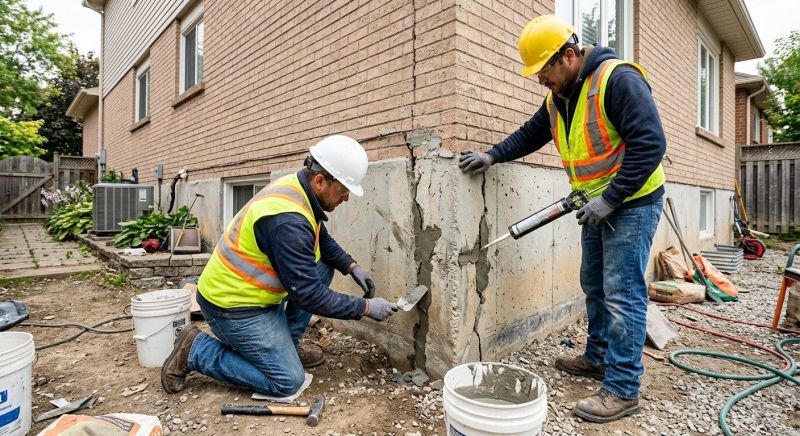 Building Foundation Repair in Mount Vernon, KY