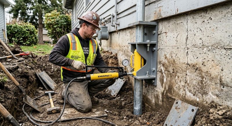 Concrete Foundation Leveling in London, KY