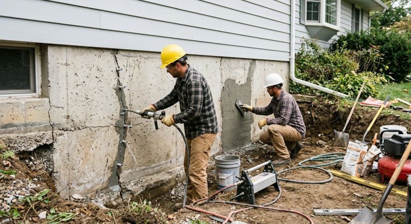 Concrete Foundation Repair in Corbin, KY