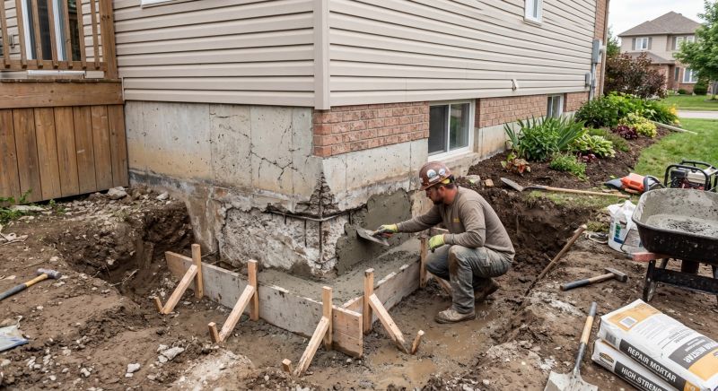 Concrete Foundation Repair in London, KY