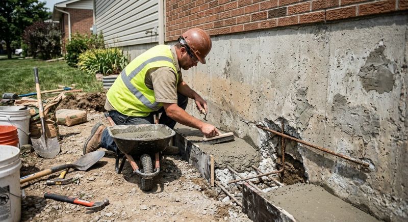 Concrete Foundation Repair in Manchester, KY