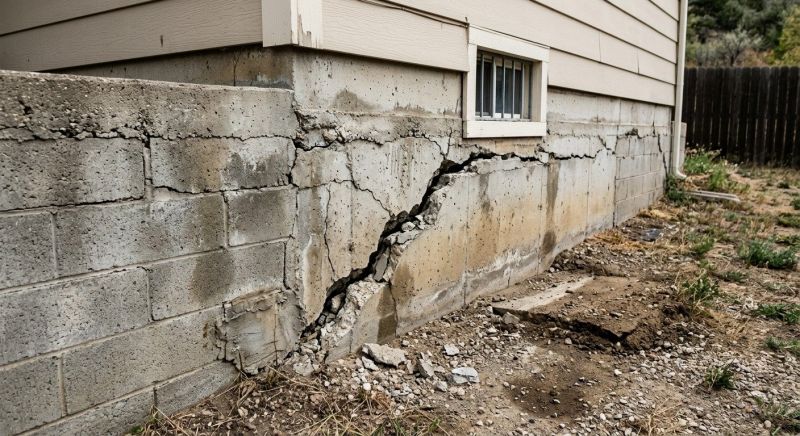 Cracked Foundation Repair in Barbourville, KY