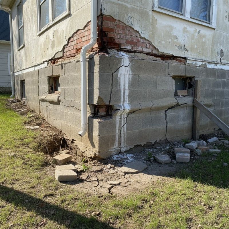Cracked Foundation Repair in Corbin, KY