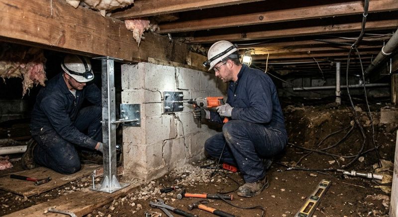 Crawlspace Foundation Repair in Manchester, KY