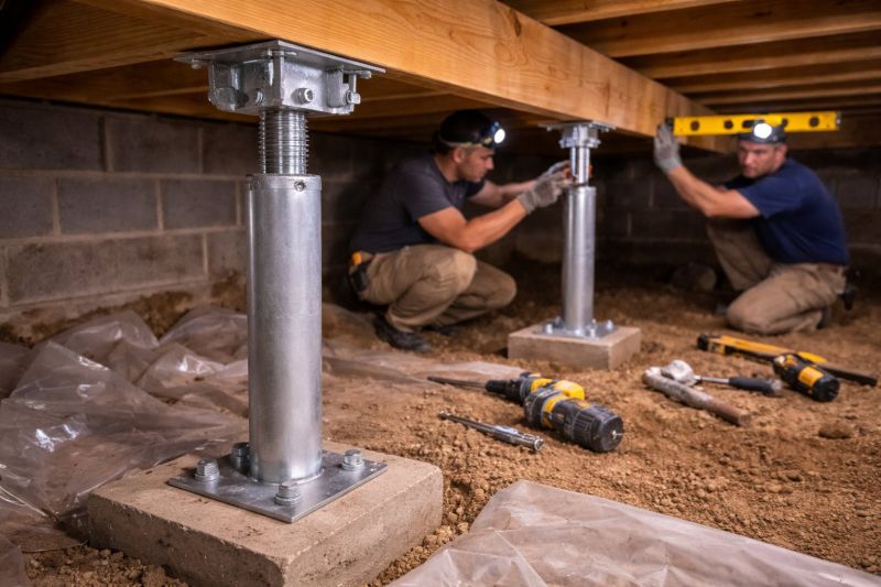 Crawlspace Structural Repair in London, KY