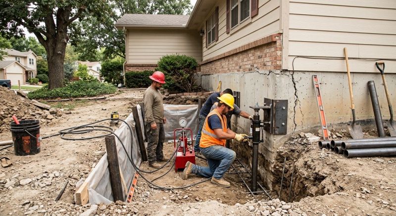Deep Foundation Repair in London, KY