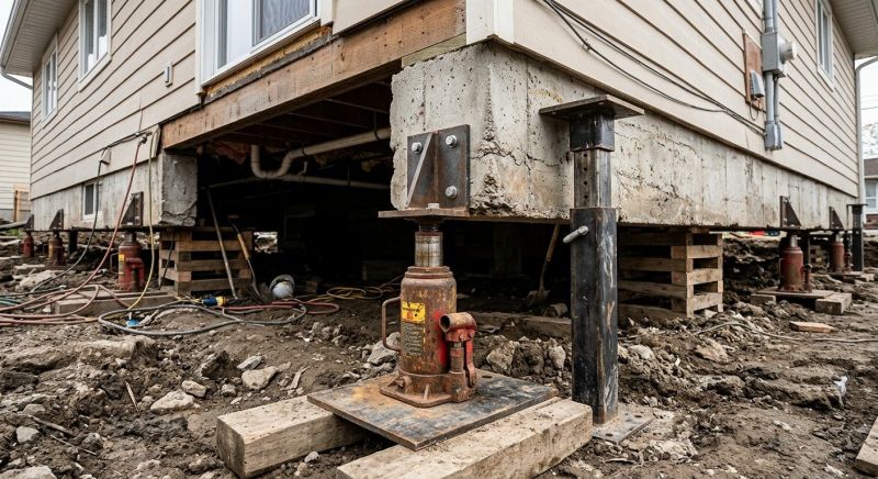 Foundation Jacking in Barbourville, KY
