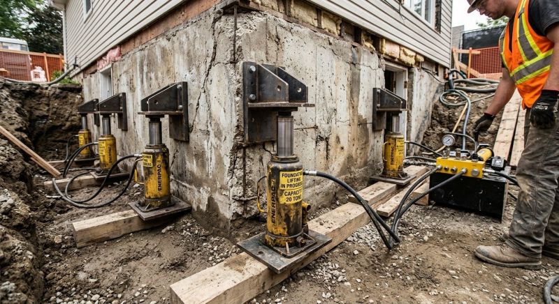 Foundation Jacking in Corbin, KY