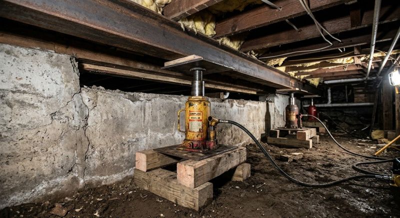 Foundation Jacking in London, KY