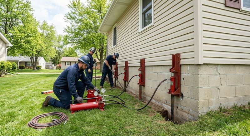 Foundation Jacking in Manchester, KY