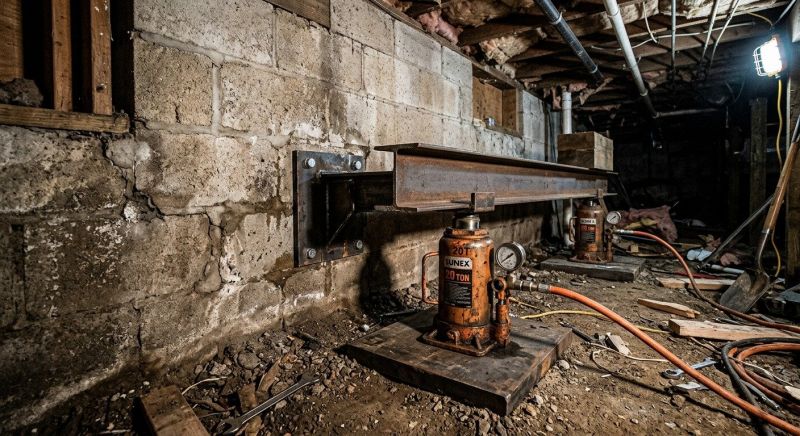 Foundation Jacking in Manchester, KY