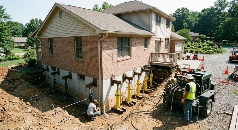 Foundation Jacking in Mount Vernon, KY