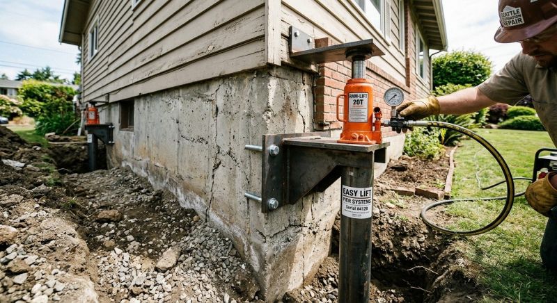 Foundation Lifting in Barbourville, KY