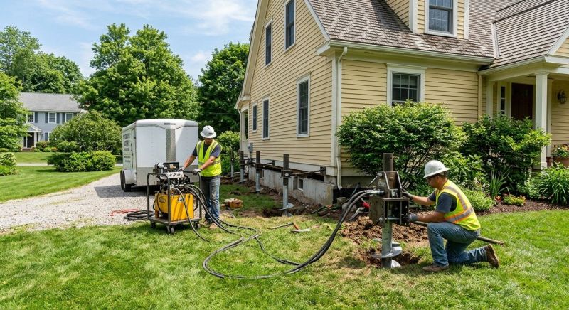 Foundation Lifting in Barbourville, KY