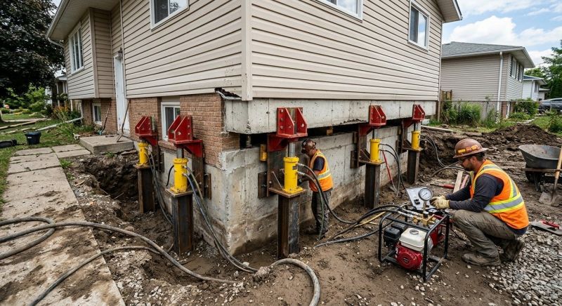 Foundation Lifting in Corbin, KY