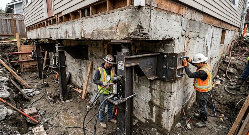 Foundation Lifting in Corbin, KY