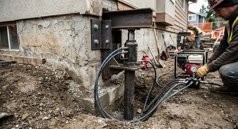Foundation Lifting in London, KY