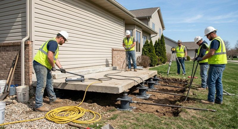 Foundation Lifting in Manchester, KY