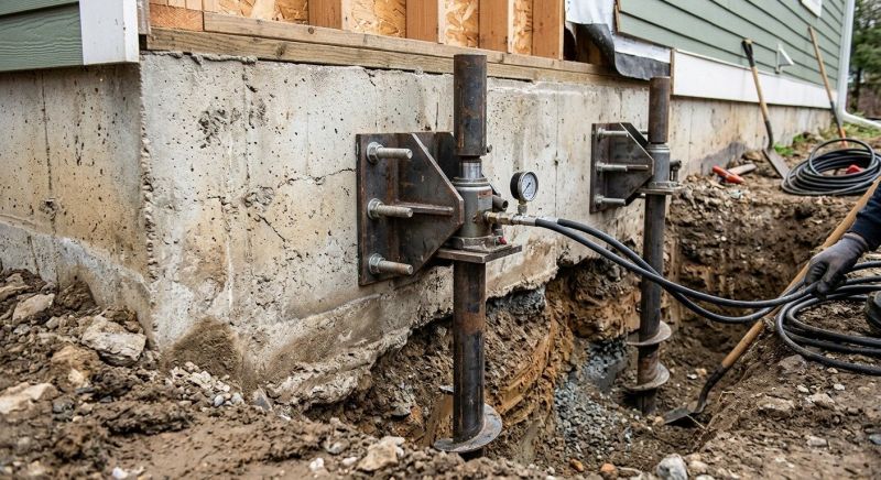 Foundation Pier Leveling in London, KY