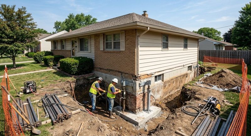 Foundation Renovation in London, KY