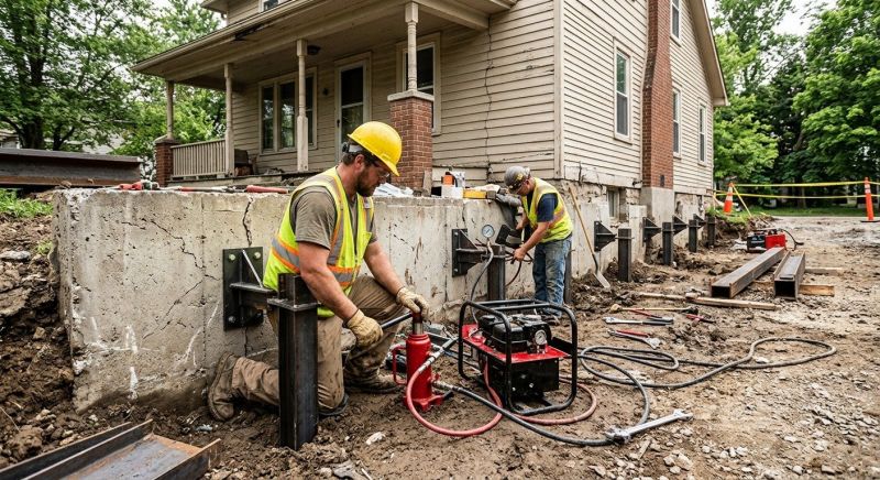 Foundation Stabilizing in Barbourville, KY