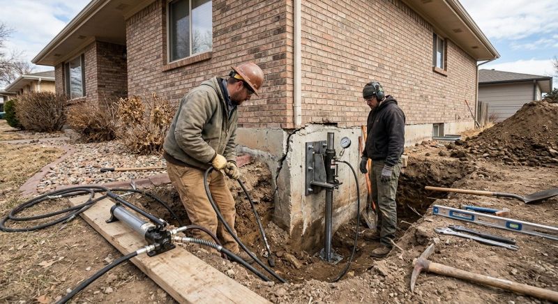 Foundation Stabilizing in Barbourville, KY