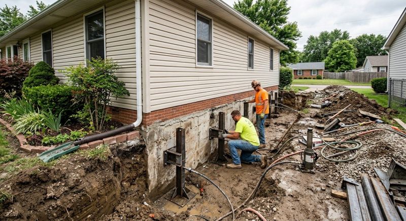 Foundation Stabilizing in Manchester, KY