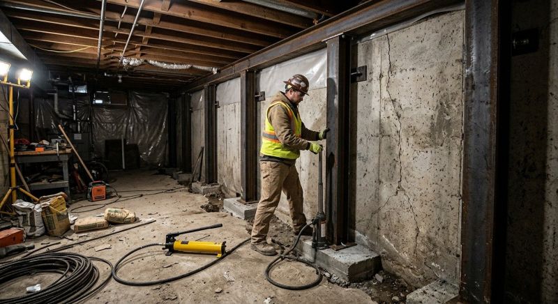 Foundation Stabilizing in Manchester, KY
