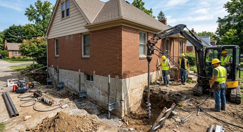 Foundation Stabilizing in Manchester, KY
