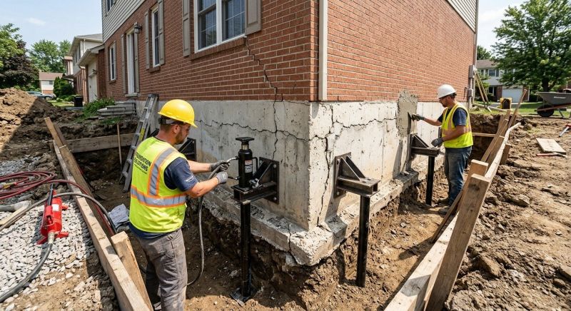 Foundation Structural Repair in London, KY