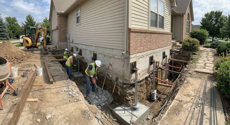 Foundation Underpinning in London, KY