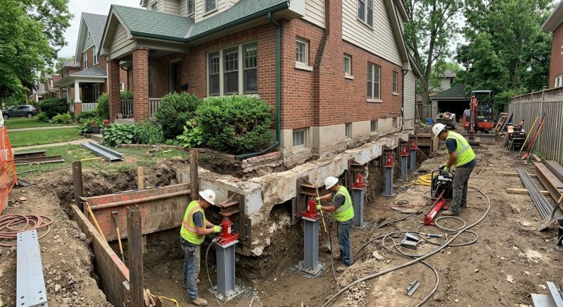 Foundation Underpinning in London, KY