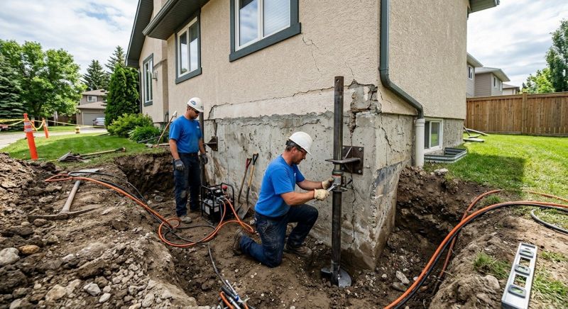 Helical Pile Installation in London, KY