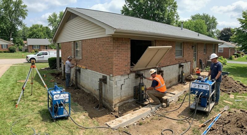 Home Foundation Leveling in London, KY