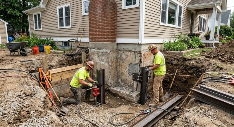 House Foundation Repair in Corbin, KY