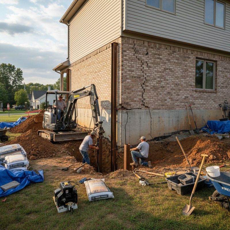 Residential Foundation Repair in London, KY