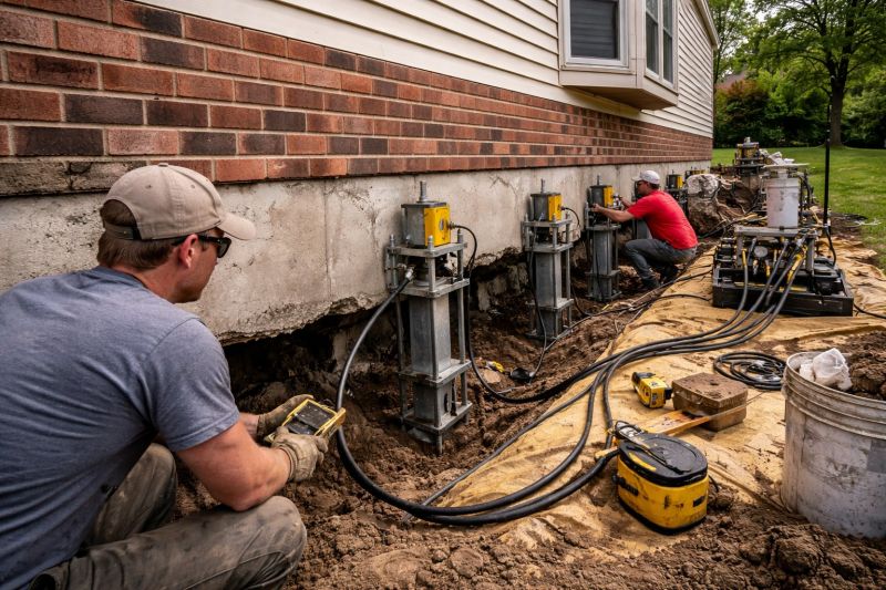 Settling Foundation Service in London, KY