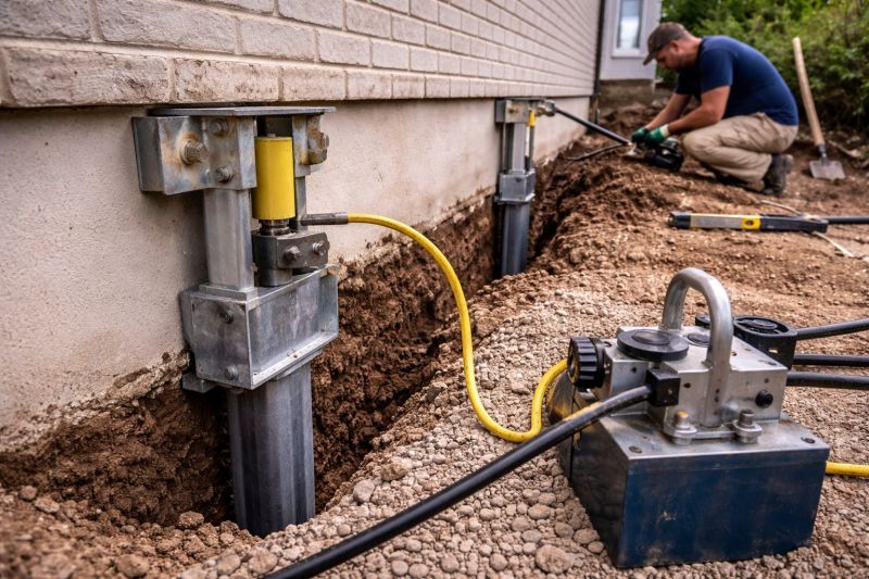 Sinking Foundation Repair in London, KY