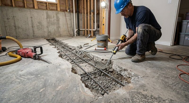 Slab Foundation Repair in London, KY