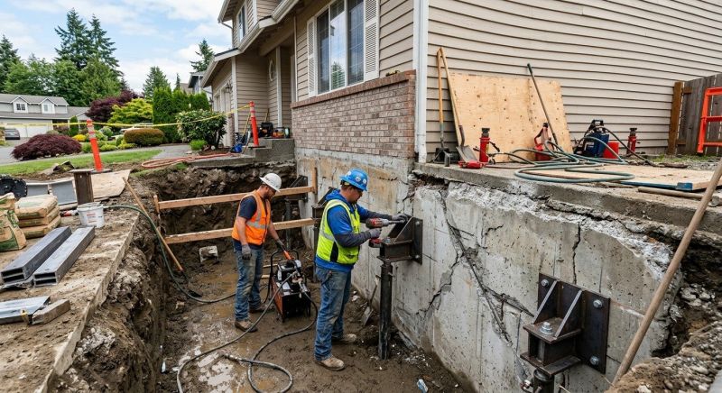 Structural Foundation Repair in Barbourville, KY